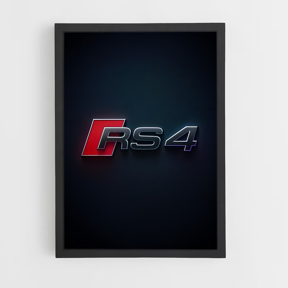 Poster Elegance Sportive Audi Style élégant (vue 2)